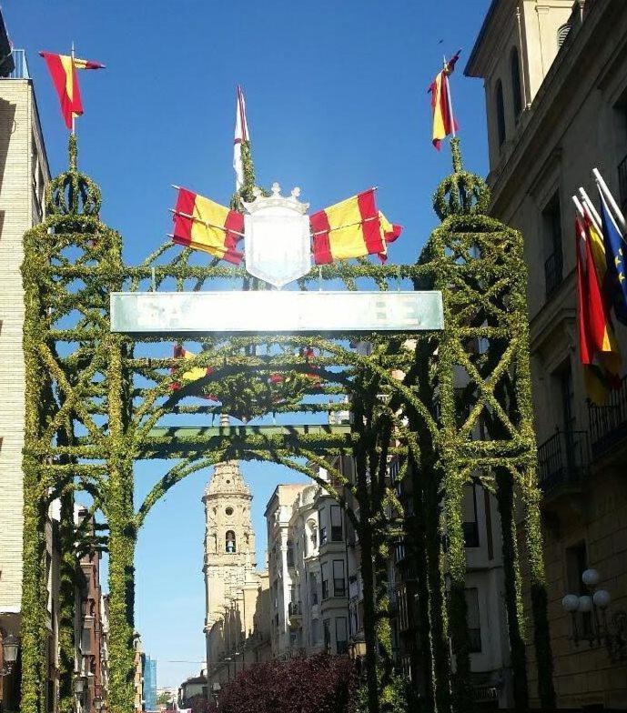Apartamento Casa Eladia Logroño Exterior foto